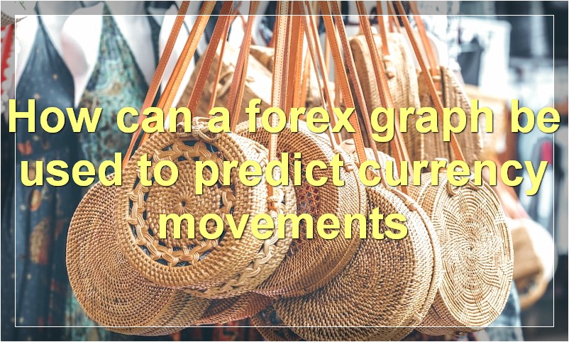 How can a forex graph be used to predict currency movements