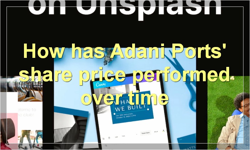 How has Adani Ports' share price performed over time