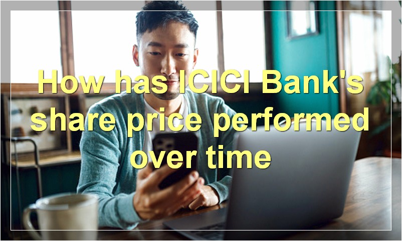 How has ICICI Bank's share price performed over time