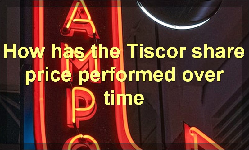 How has the Tiscor share price performed over time