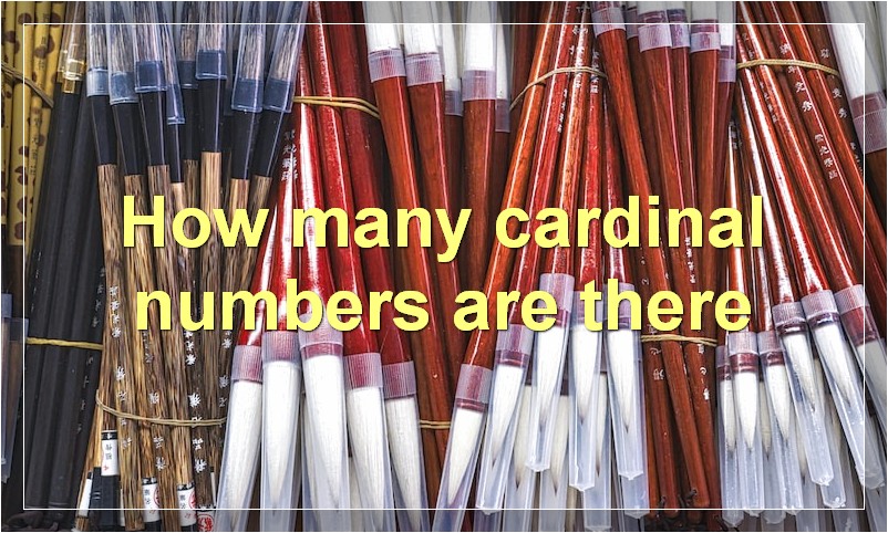 How many cardinal numbers are there