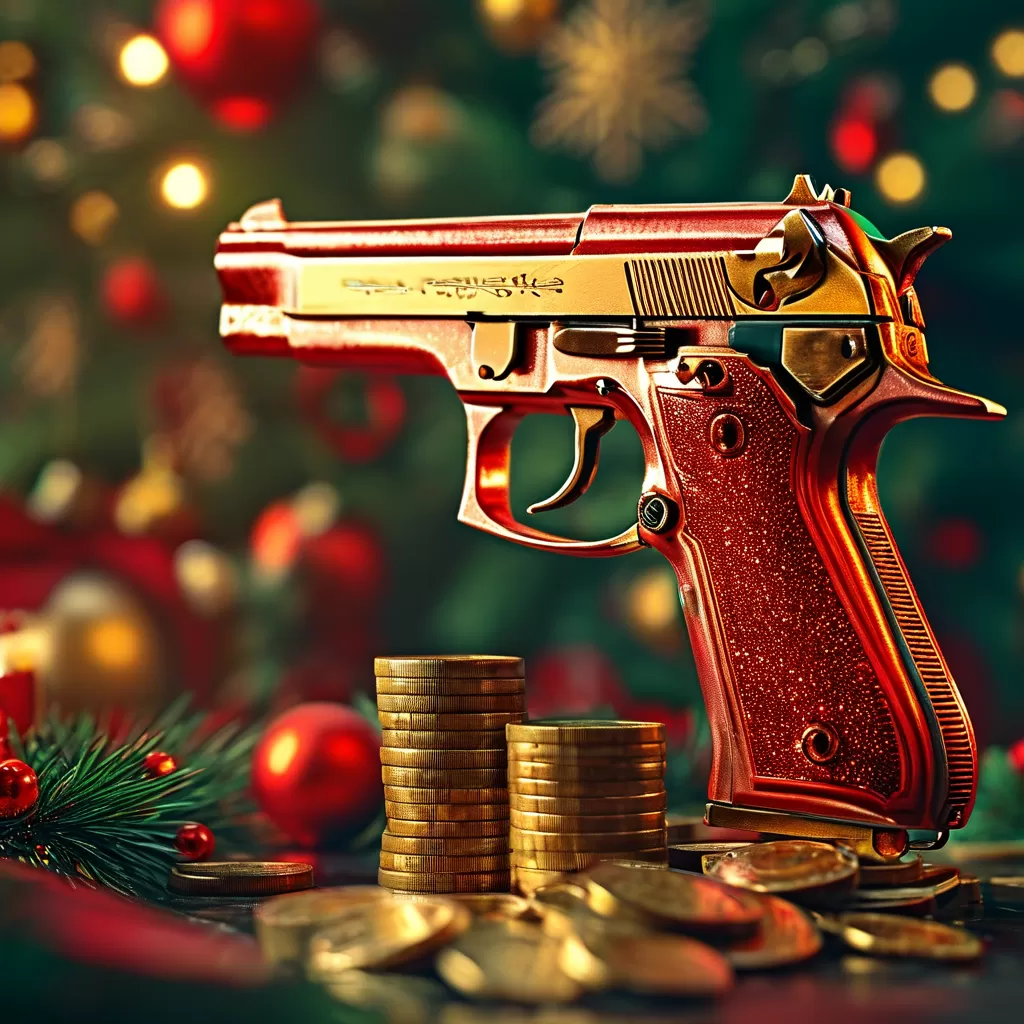 Money, Guns, and a Merry Christmas: A Holiday Twist money guns and a merry christmas